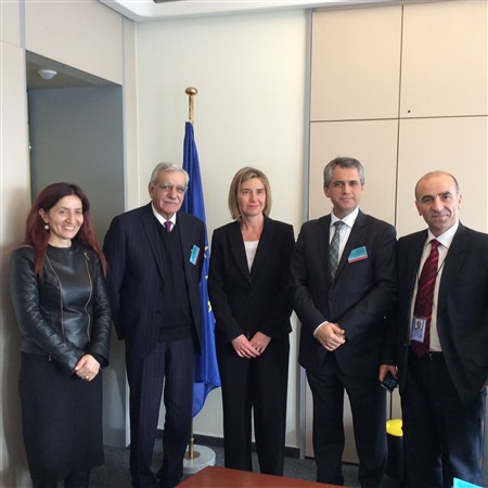 Co-mayors of Amed, Mardin and Van met EP and EU officials