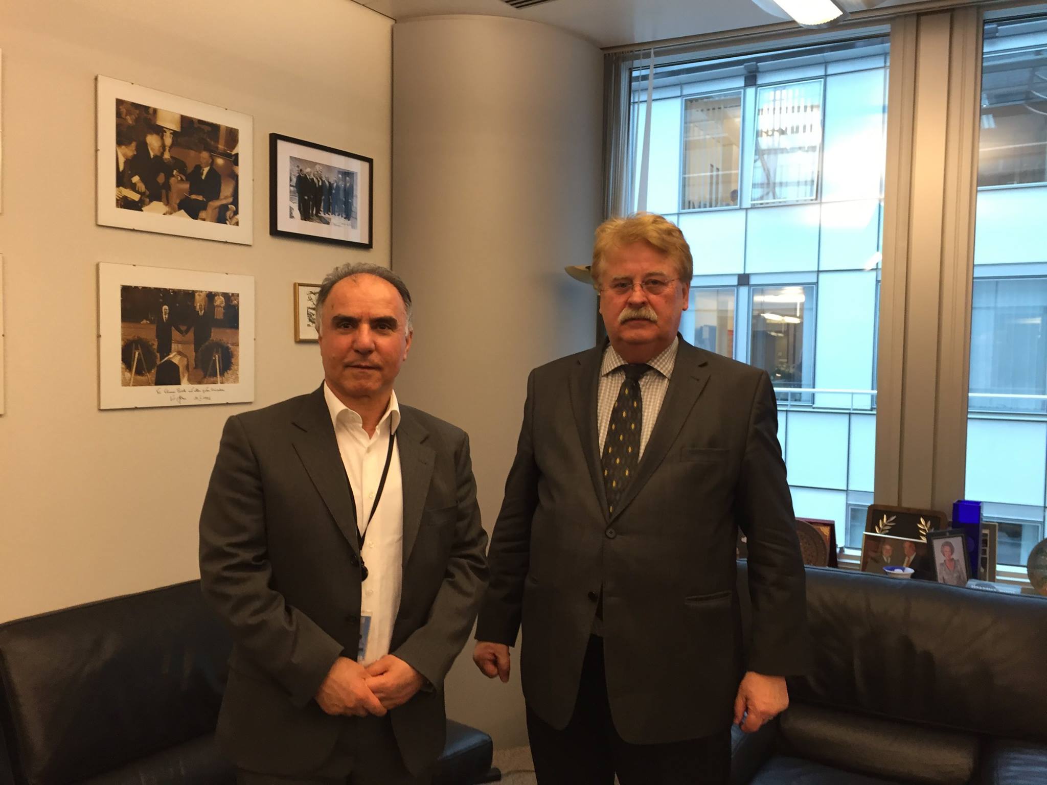 Eyyup Doru – Meeting with AFET Chair Elmar Brok