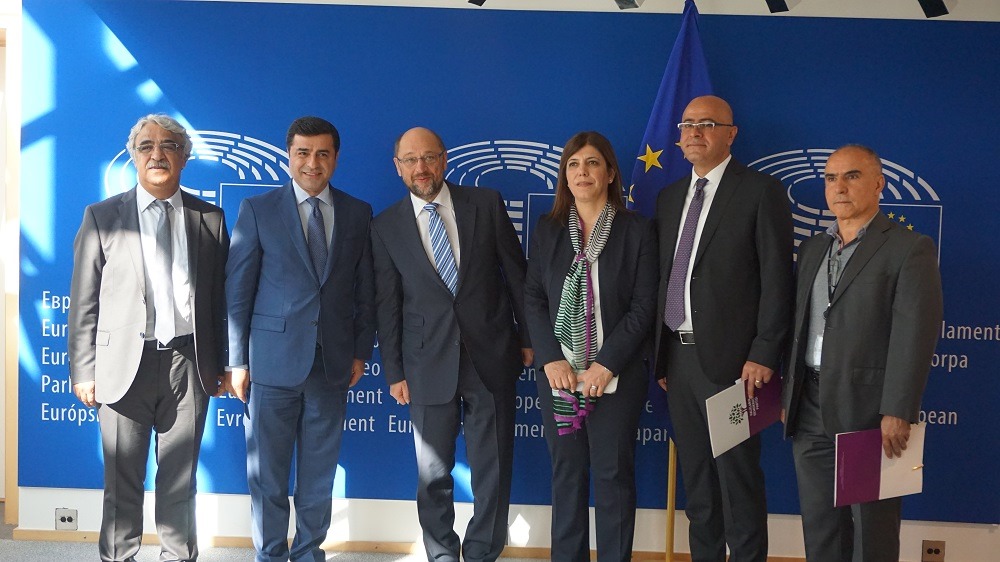 HDP Delegation meets EP's president Martin Schultz