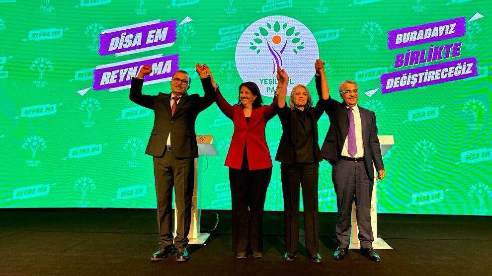 HDP launches its election campaign under the banner of the Green Left Party